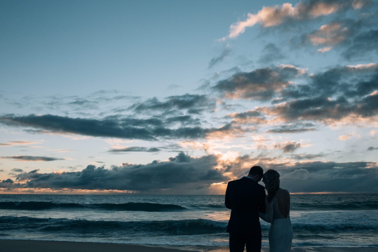 floreat kiosk beach wedding by freedom garvey photographer